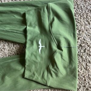 Green Woman Leggings
